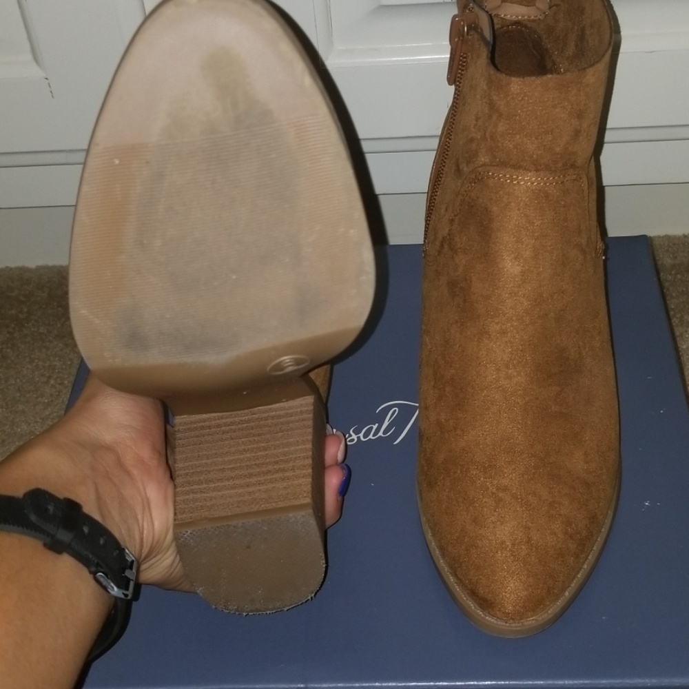 Suede Booties - Picture 2 of 3